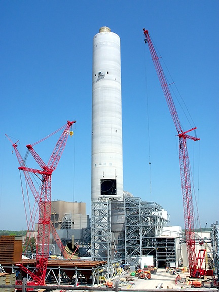 Concrete Chimneys New Construction