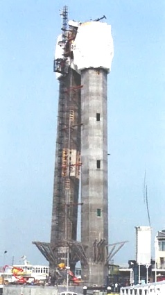 Concrete Support Legs Spinnaker Tower
