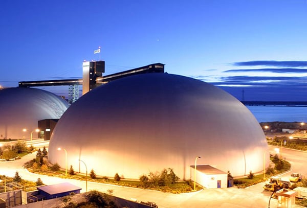 Dome Storage Construction