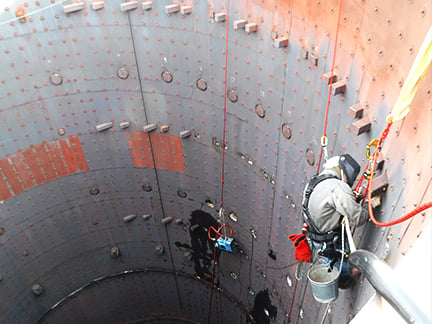 Gas Turbine Exhaust Steel Stack