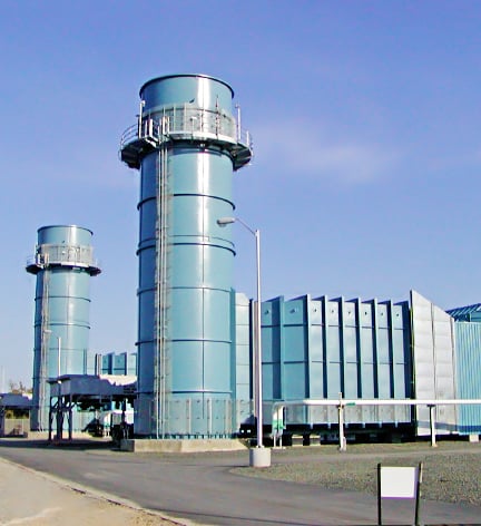 Gas Turbine Exhaust Stack