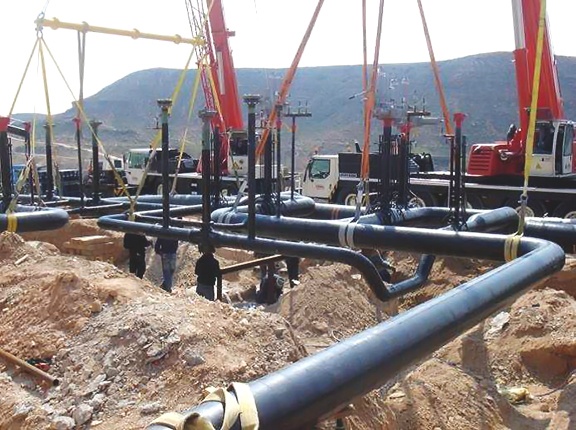 Industrial Plant Pipeline Systems